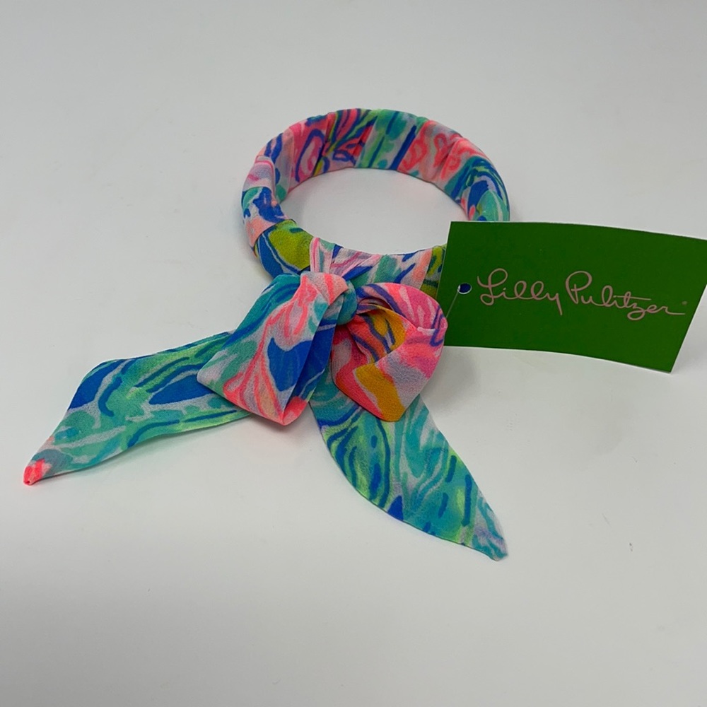 Lilly Pulitzer Fabric Wrapped Bangle Surf Gypsea Swim